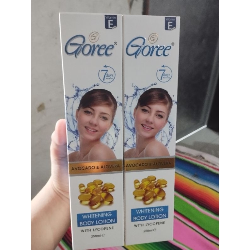Buy one get 1 GOREE Lotion whitening Avocado with lycopene Shopee