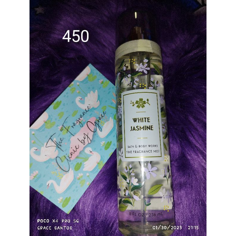 Bath and Body Works White Jasmine Shopee Philippines