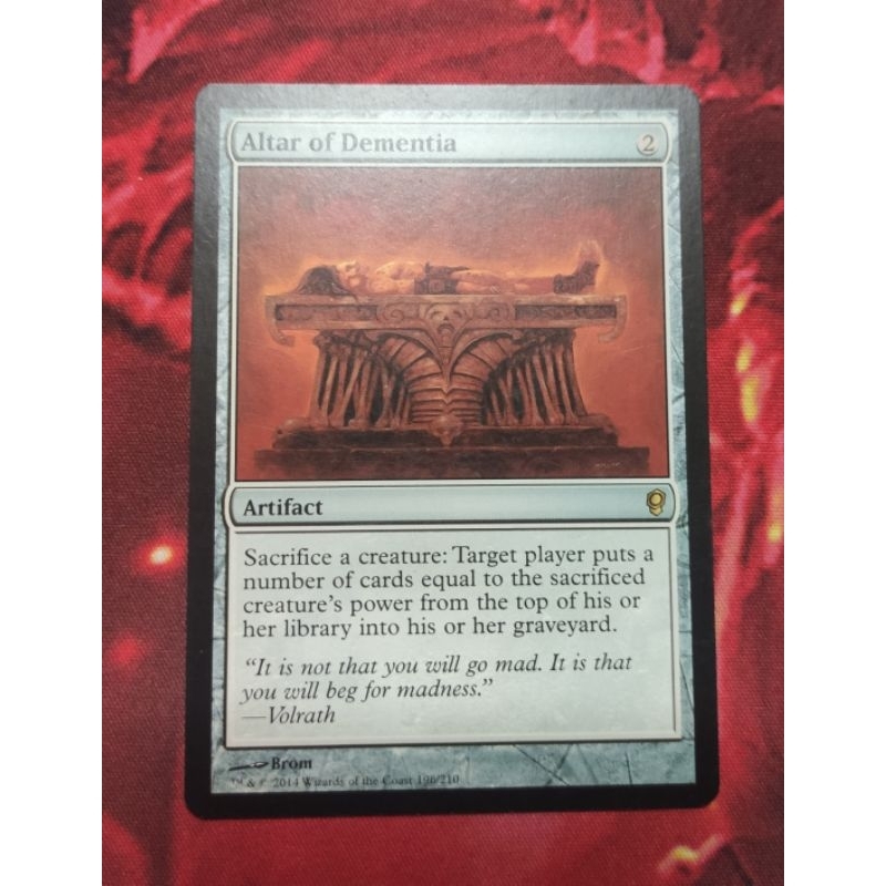 Magic the Gathering (Altar of Dementia) | Shopee Philippines