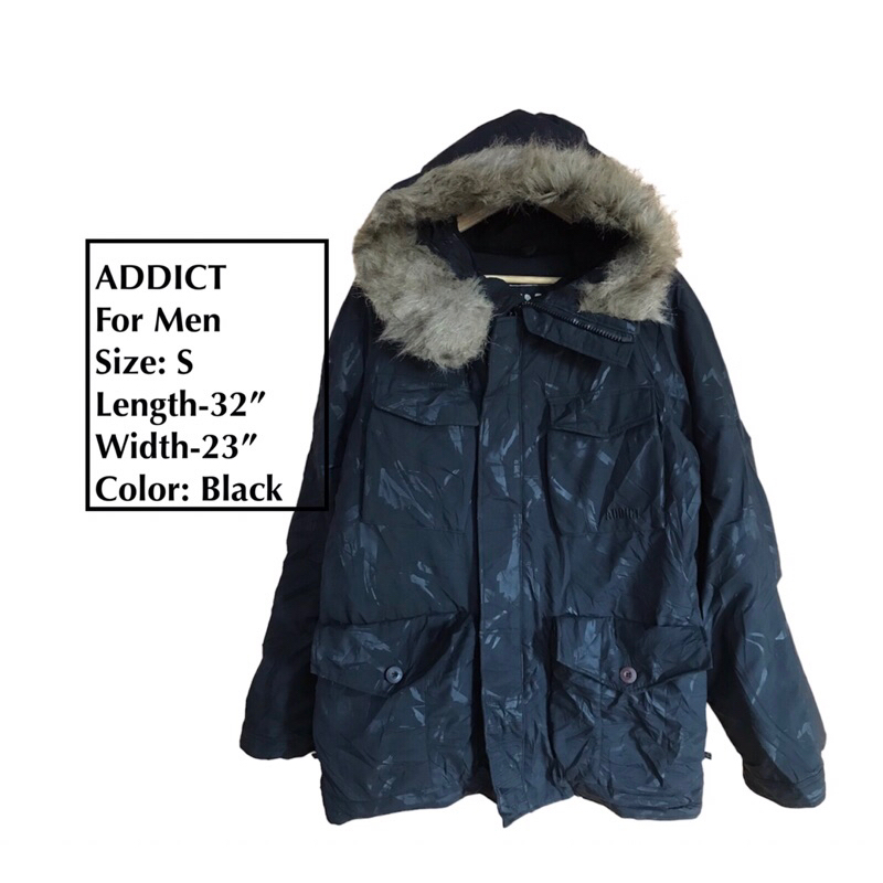 Authentic ADDICT SHE CAMO Limited Edition Men Winter Jacket | Shopee ...