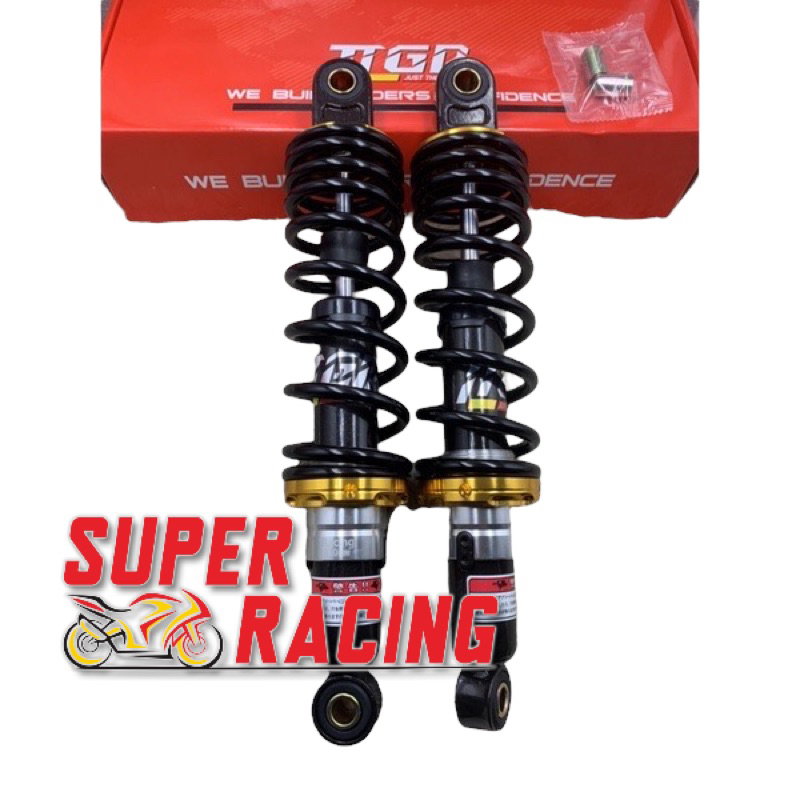TTGR REAR SHOCK 310MM/ 340MM FOR WAVE XRM/TMX/DASH/SMASH/ RAIDER J/WAVE ...