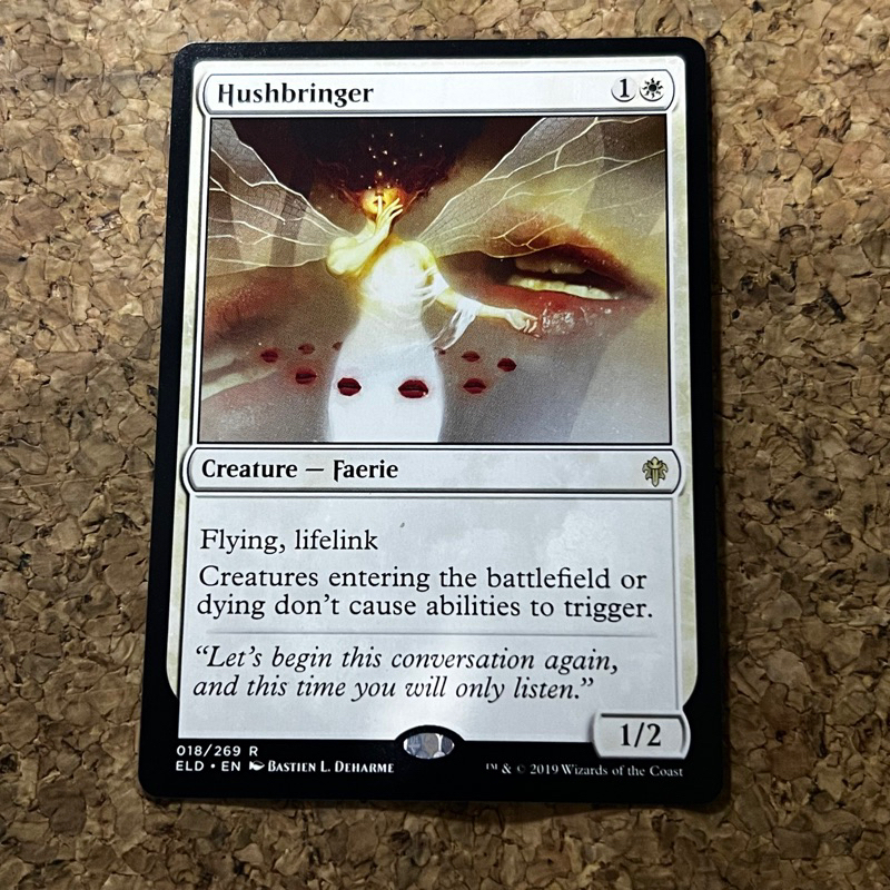 HUSHBRINGER | FAERIE | WHITE | MTG MAGIC THE GATHERING | Shopee Philippines