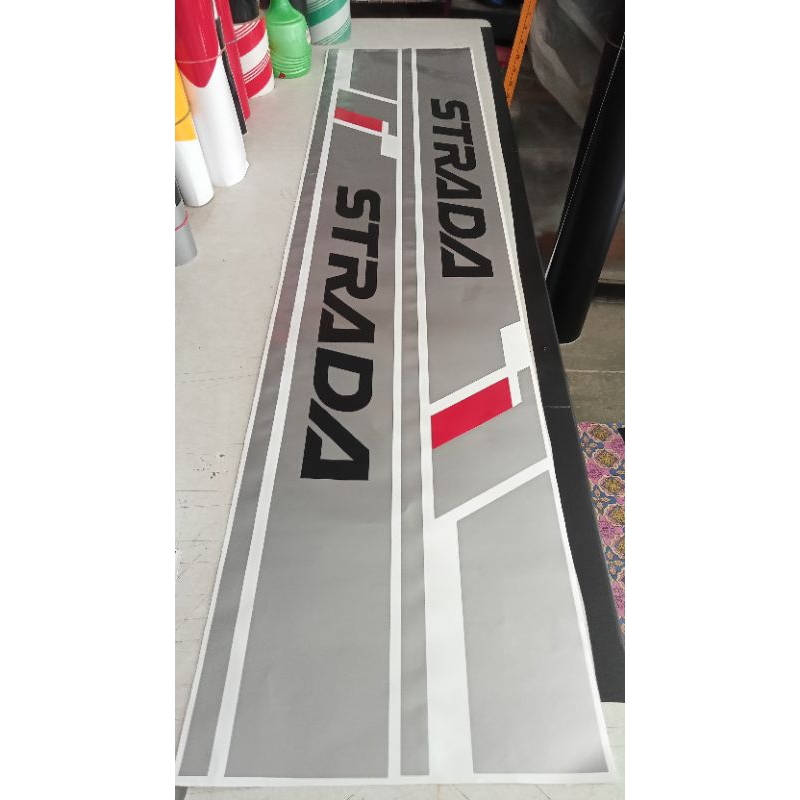 Mitsubishi STRADA Body Sticker for any model | Shopee Philippines