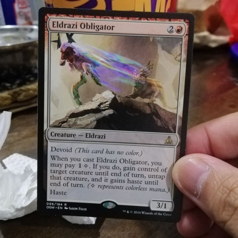 1 Eldrazi Obligator OGW oath of the gatewatch MTG card magic commander ...