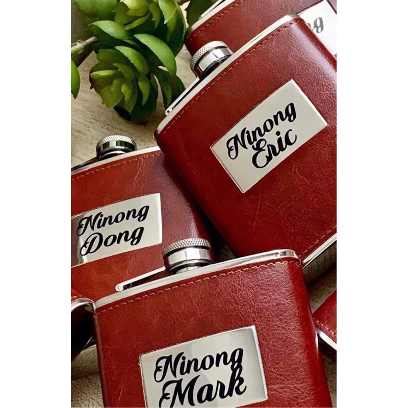 Personalized Hip Flask Wine Flask Groomsmen Gift Stainless Flask