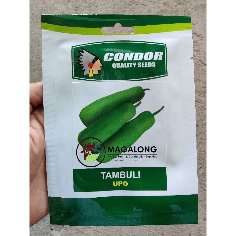 CONDOR SEEDS - UPO SEEDS - TAMBULI 7 GRAMS | Shopee Philippines