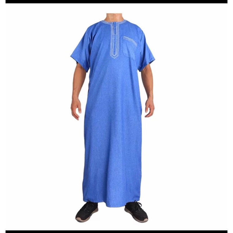 Moroccan Style Gamis/Thobe Ikaf Brand | Shopee Philippines