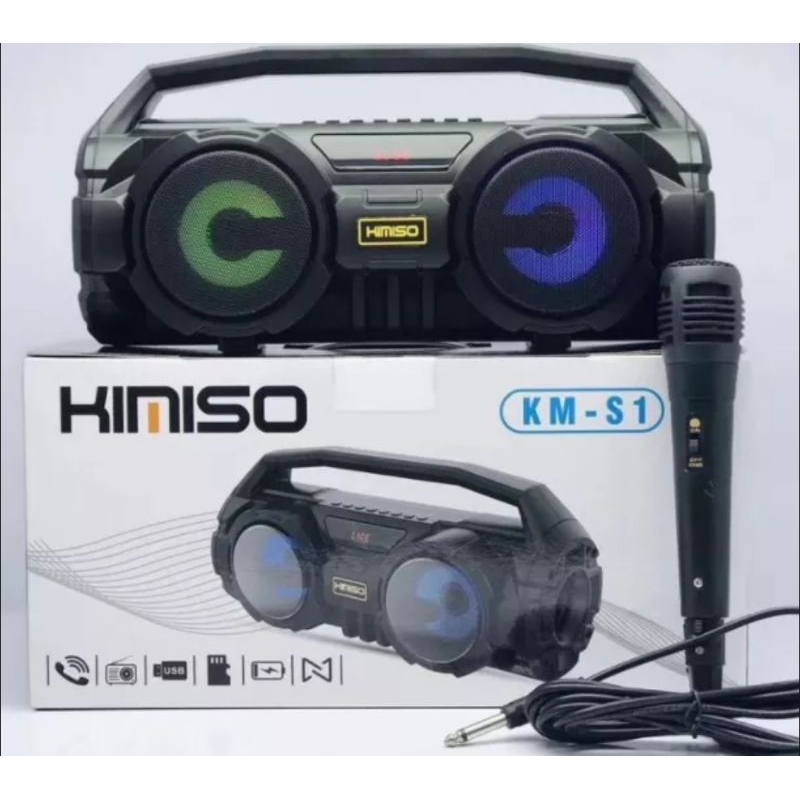 Kimiso Speaker With Mic KMS-S1 | Shopee Philippines