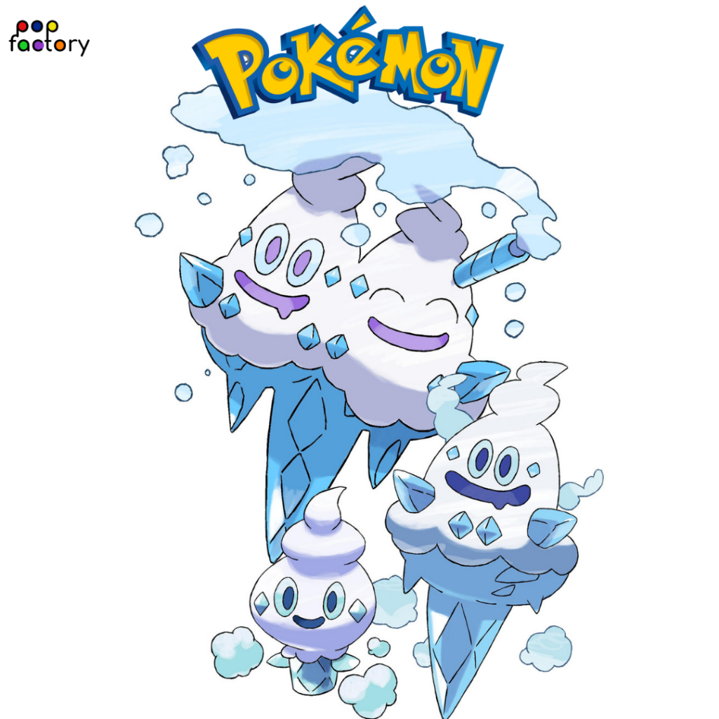 Vanillite , Vanillish & Vanilluxe Pokemon Cards TCG (5th Gen Pokemon ...