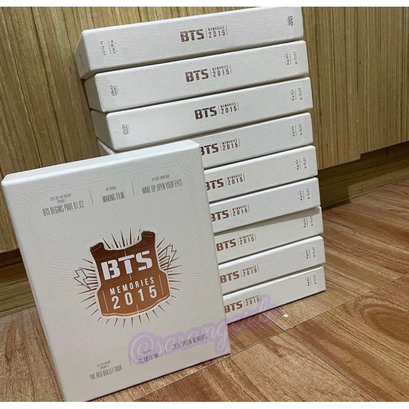 BTS MEMORIES OF 2015 DVD