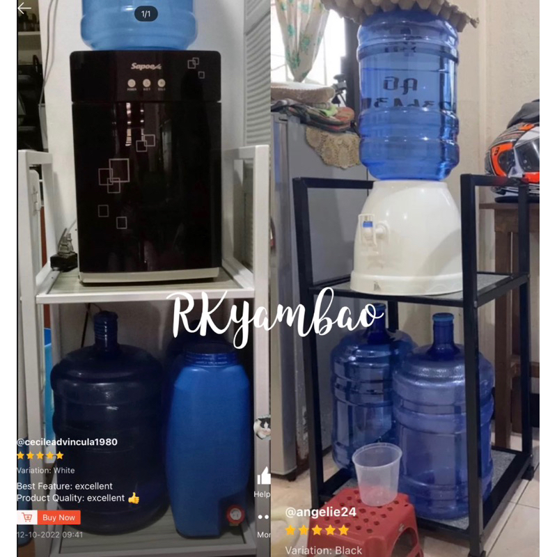 Mineral Water Stand Table Top Water Dispenser or RoundSlim Gallons