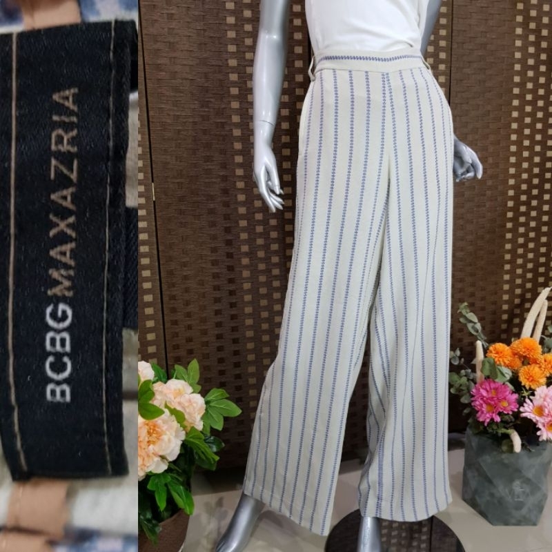 BCBG Maxazria Joan wide trouser pants Shopee Philippines