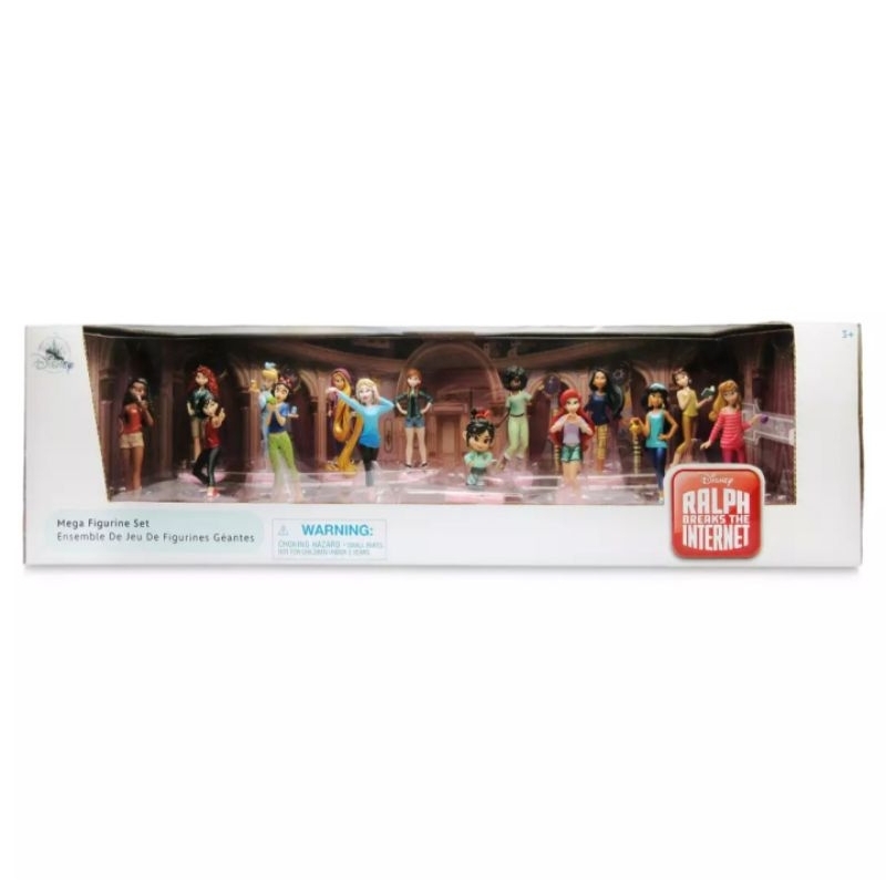 BNEW Disney Store Ralph Breaks The Internet Princess Figure Mega Play ...