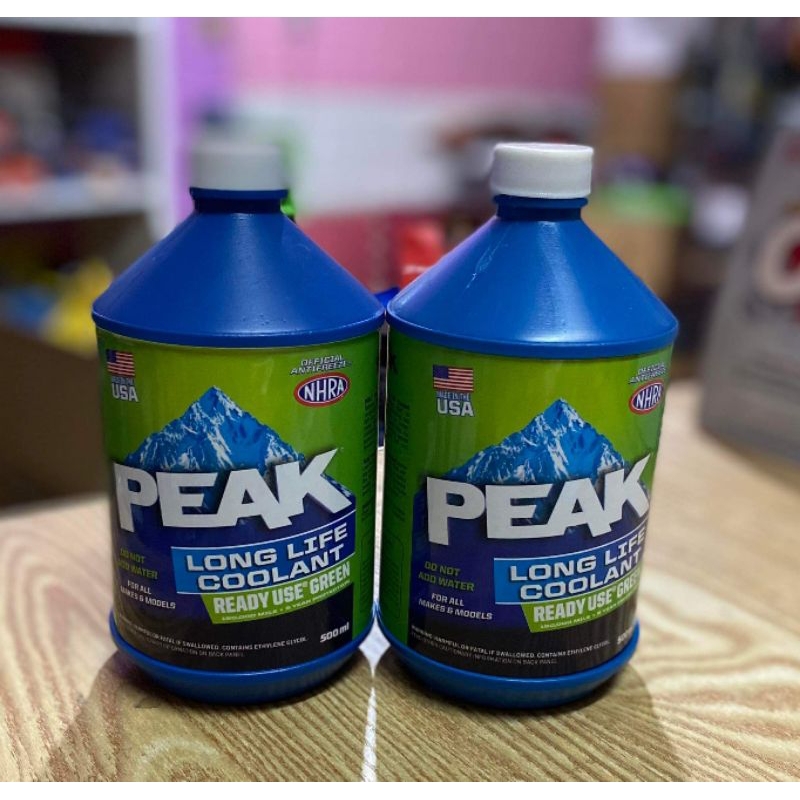 PEAK coolant Ready to use 500ml (green) Shopee Philippines