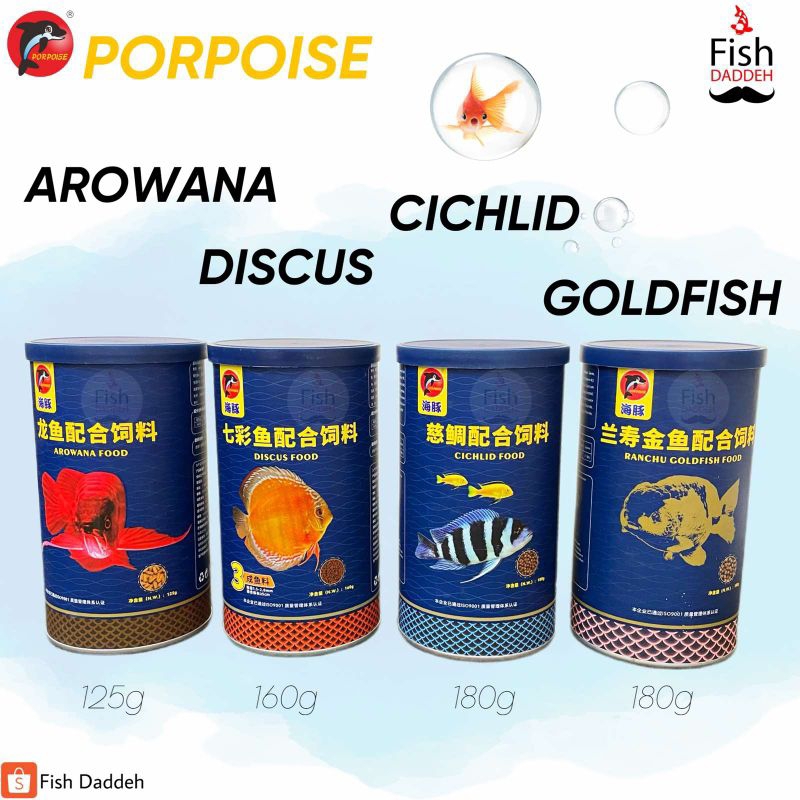 Porpoise Arowana Goldfish Discus Cichlid Fish Food Shopee