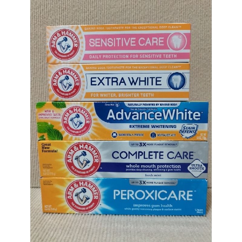 Arm and Hammer Toothpaste Extreme Whitening / Peroxicare 170g/125g