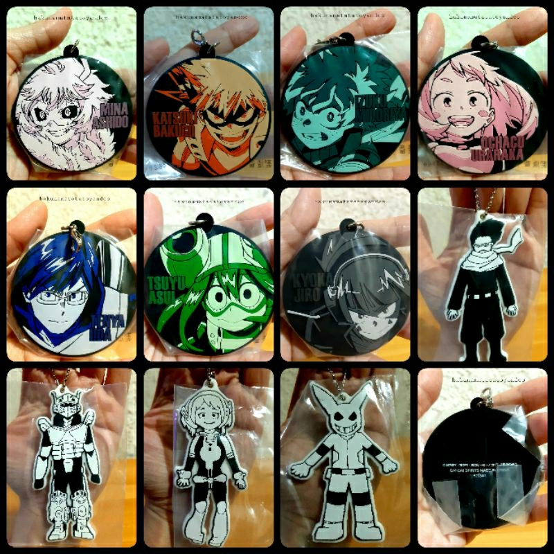 Bandai My Hero Academia Rubber keychains | Shopee Philippines