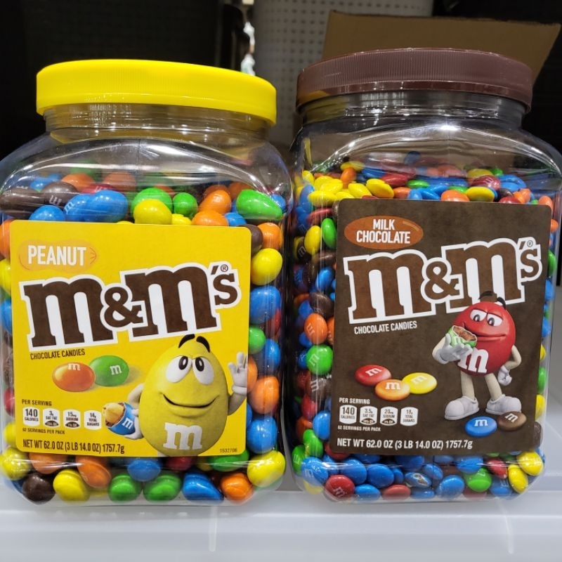 M&M's Milk Chocolate/Peanut Chocolate Candies 1.7kgs | Shopee Philippines