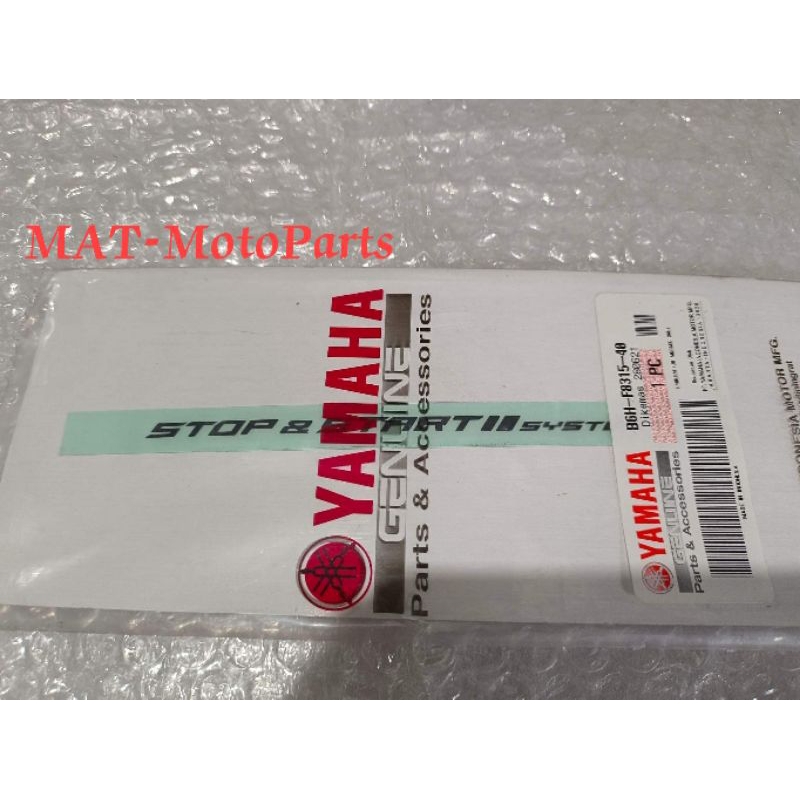 Genuine Stop and Start Sticker (SSS) for Nmax v2 | Shopee Philippines