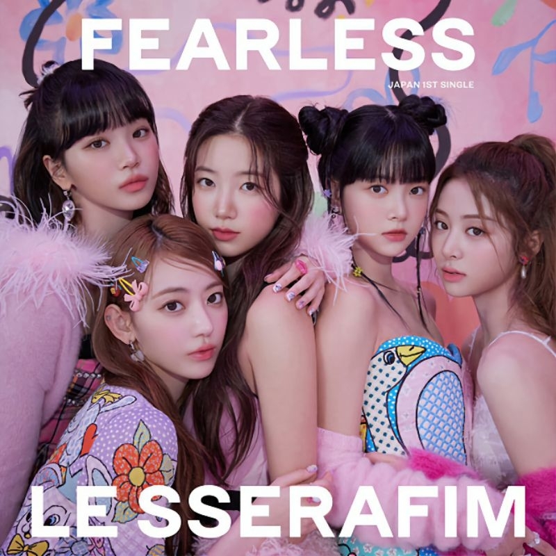 LE SSERAFIM FEARLESS JAPAN 1ST SINGLE with POB CHAEWON YUNJIN EUNCHAE  SAKURA KAZUHA EASY ANTIFRAGILE | Shopee Philippines