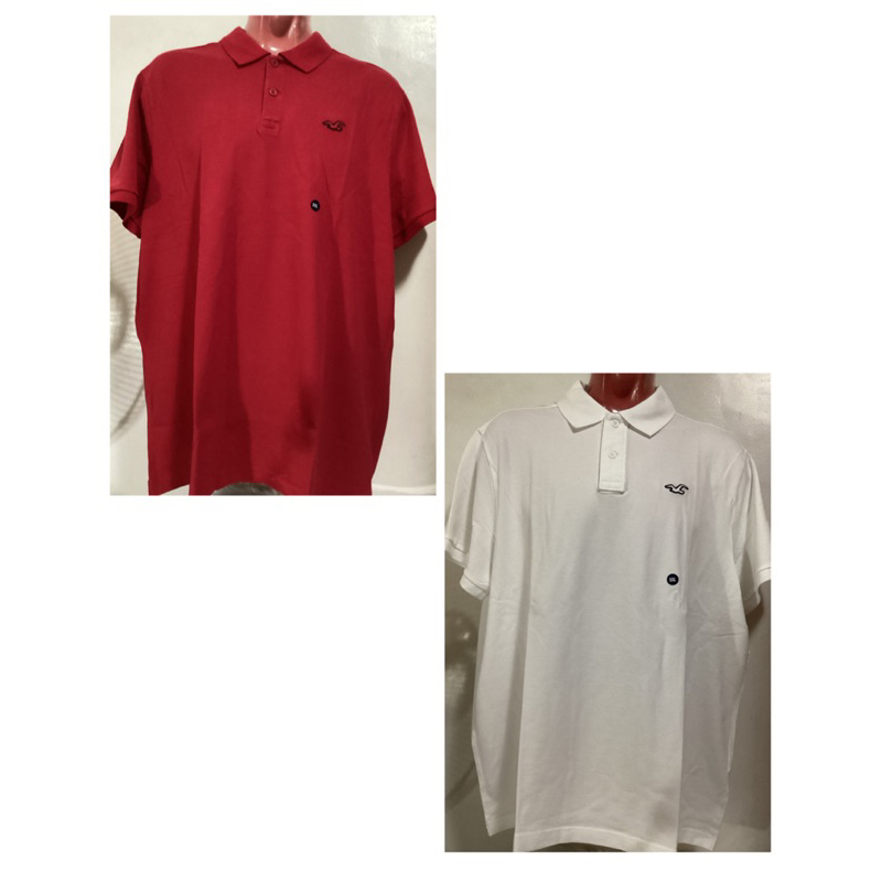 Hollister Mens Polo Shirts (XXL) Shopee Philippines