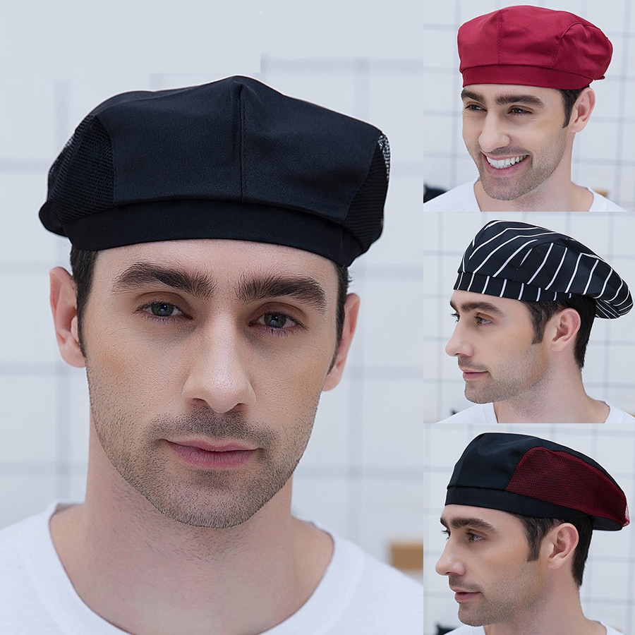 Chef Hat Coffee Bar Waiter Work Beret Hotel Work Clothes Chef Waiter ...