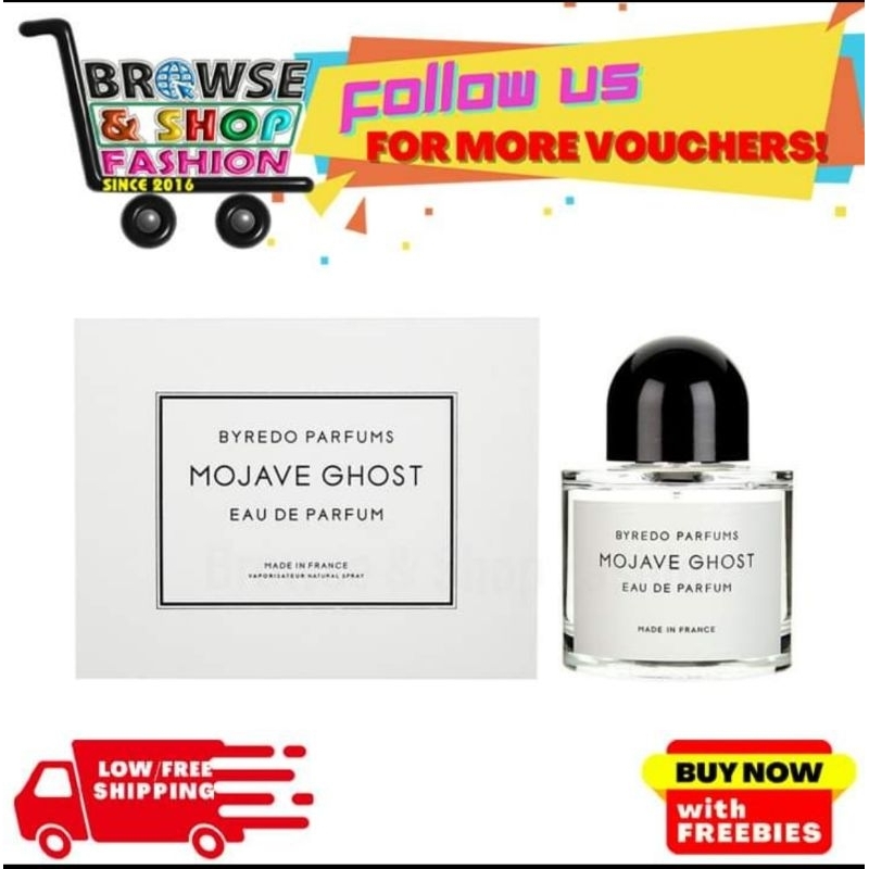 Byredo Mojave Ghost 100ml EDP | Shopee Philippines