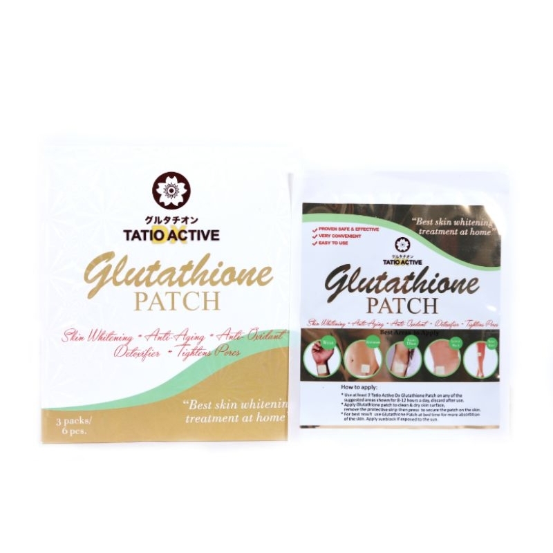 Tatio Active Dx Glutathione Patch | Shopee Philippines