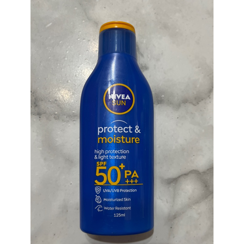 Nivea Sun Protect And Moisture Sunblock Lotion With Spf50 Uvauvb 125ml Shopee Philippines 7657