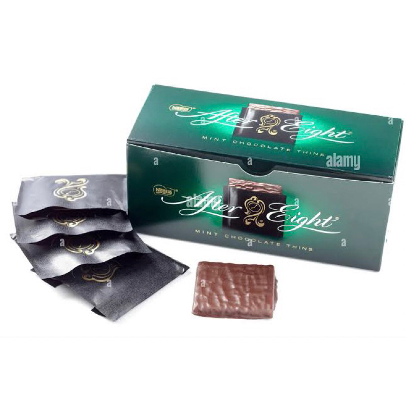 Nestle After Eight Dark Chocolates | Minty Dark Chocolate 400g | Shopee ...