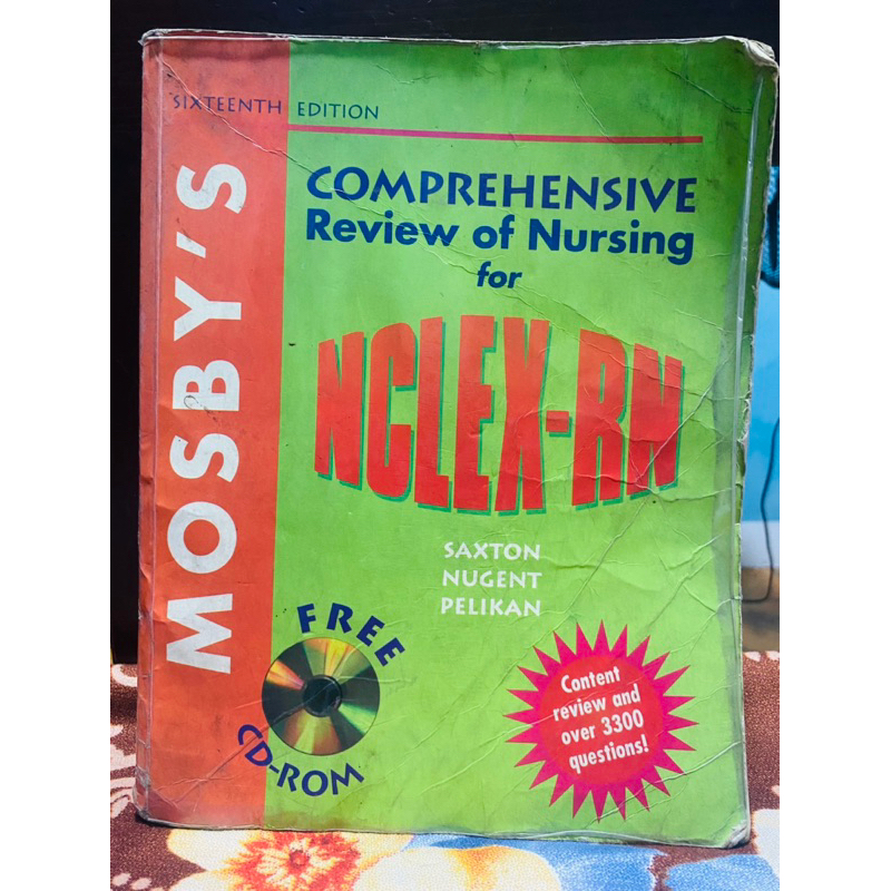 Mosby’s Comprehensive Review of Nursing for NCLEX RN 16th Edition