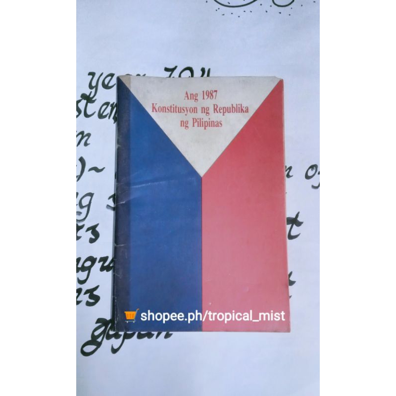 Ang 1987 Konstitusyon ng Republika ng Pilipinas | Shopee Philippines