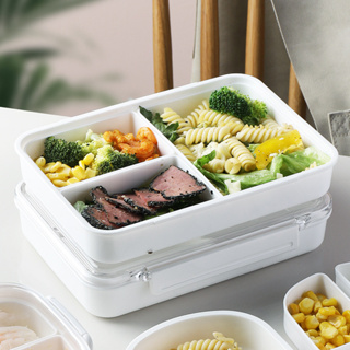 1pc Portable Lunch Box, Bento Box, BPA Free Picnic Food Container, Sealed  Salad Box, Microwavable Bento Box, For Teenagers And Workers At School, Cant