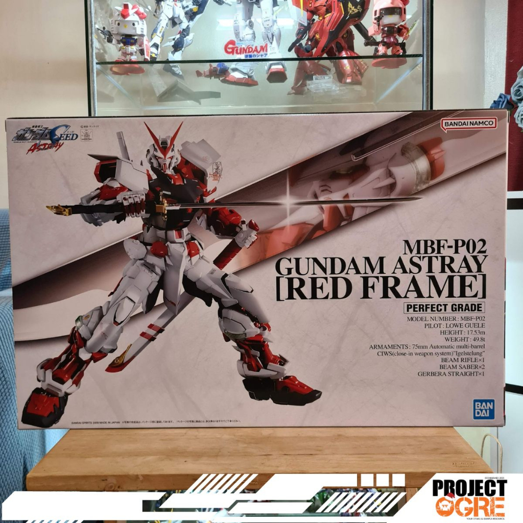 PG 1/60 Gundam Astray Red Frame Model Kit Shopee Philippines
