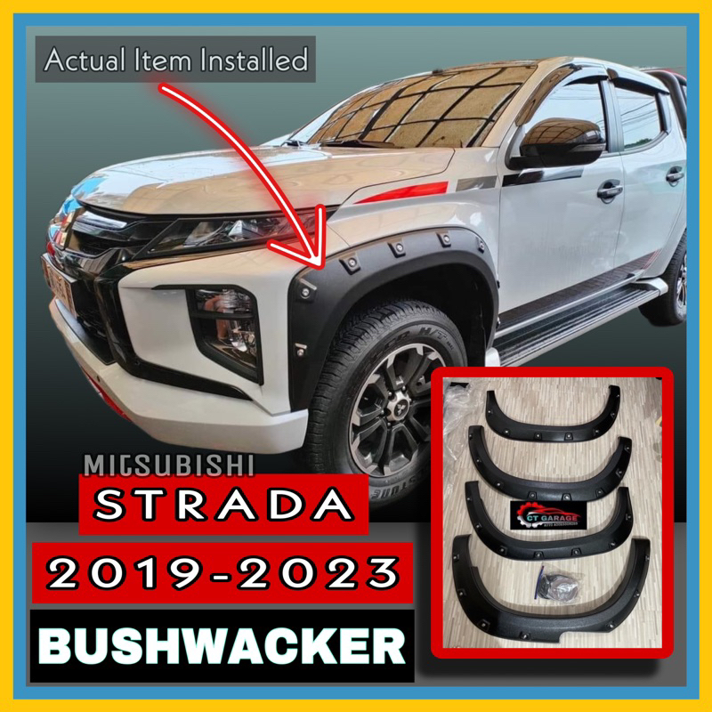 MITSUBISHI STRADA 2019-2023 BUSHWACKER | Shopee Philippines