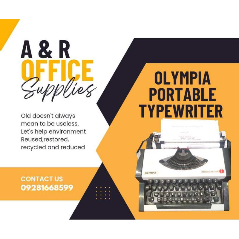 typewriter portable fully functional refurbished Shopee Philippines