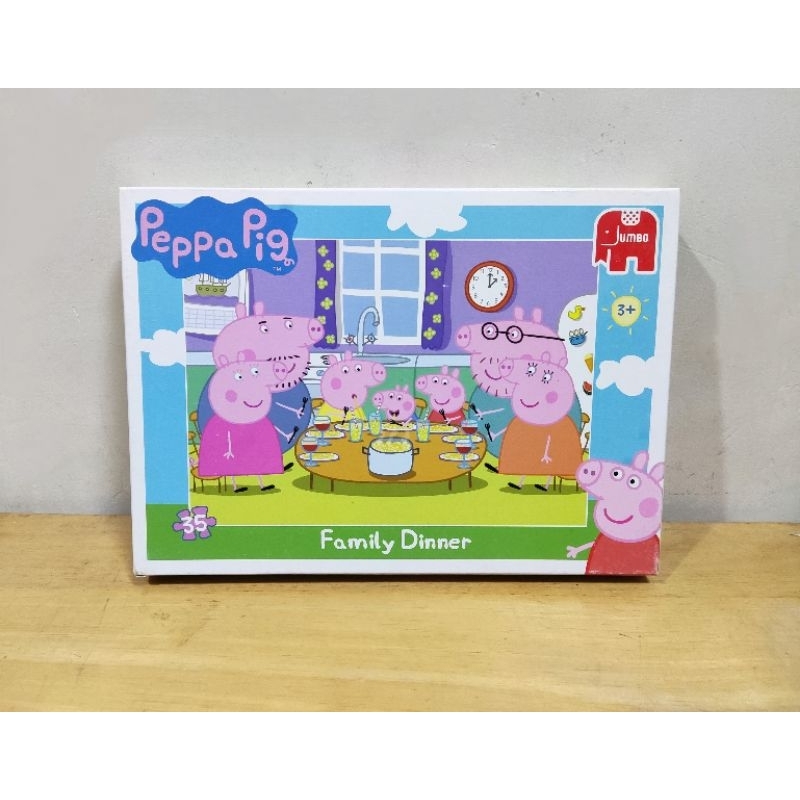 Jumbo Peppa Pig Puzzle Set | Shopee Philippines