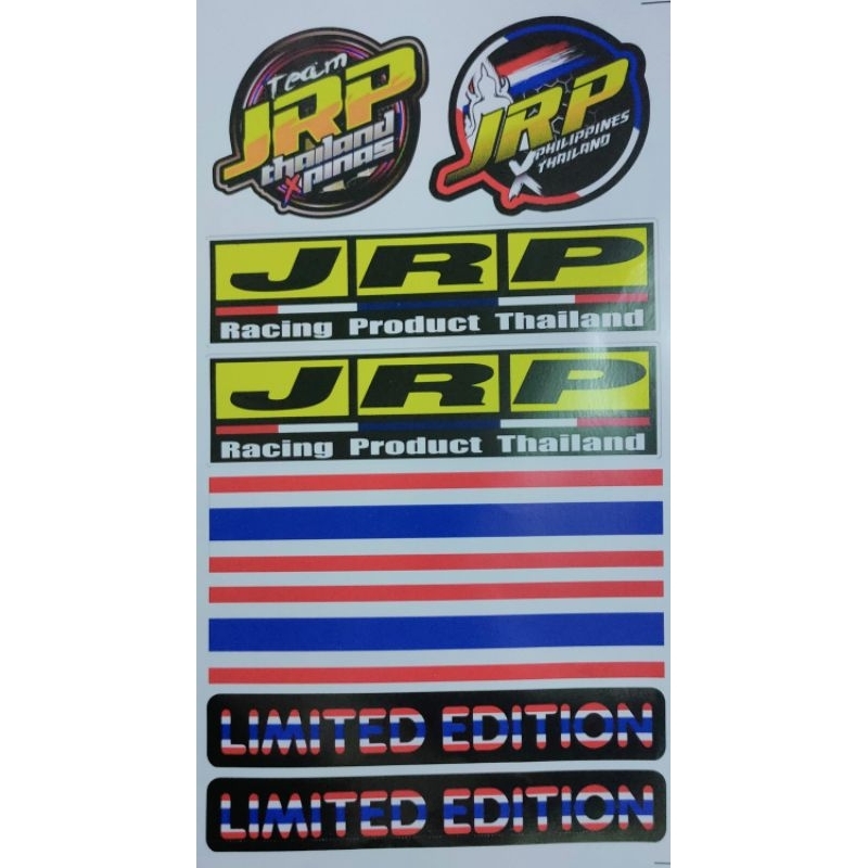 VINYL PRINTED DECAL STICKER JRP THAI | Shopee Philippines