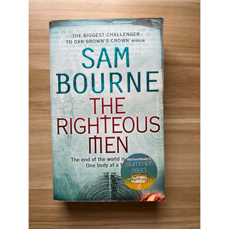 The Righteous Men Sam Bourne | Shopee Philippines