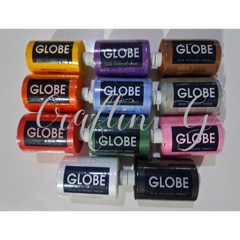 Globe 100% Spun Polyester Sewing Thread | Shopee Philippines