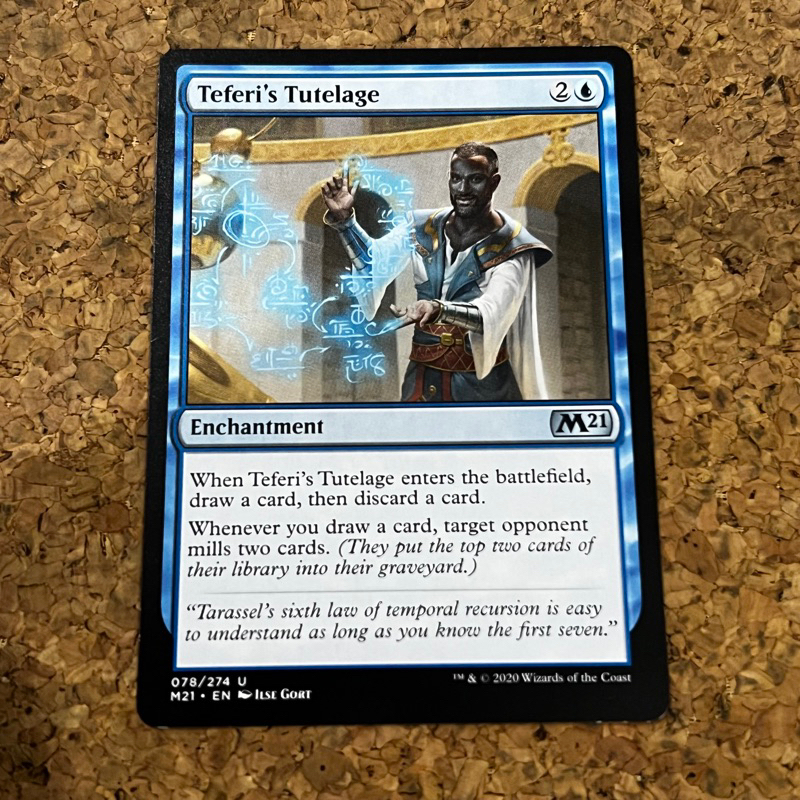 TEFERI’S TUTELAGE | ENCHANTMENT | BLUE | MTG MAGIC THE GATHERING ...