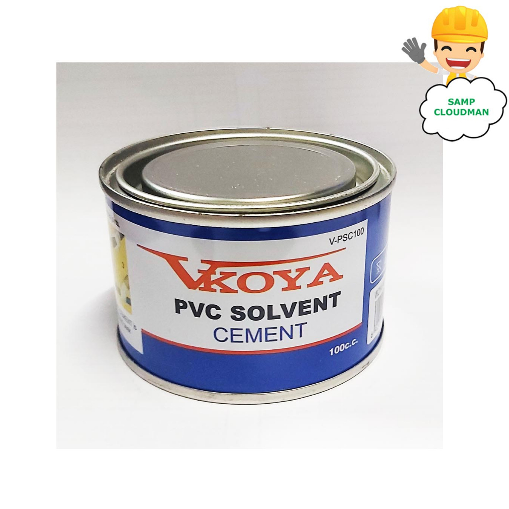 VKoya PVC Solvent Cement 100cc Pipe Glue Adhesives Bonding Agent Bond