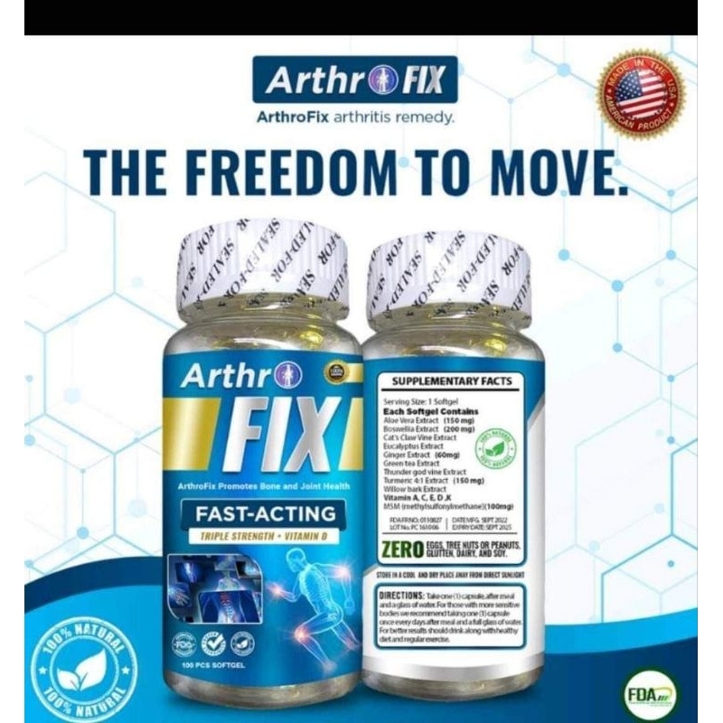 REMEDY for Arthritis, ArthroFIX Shopee Philippines