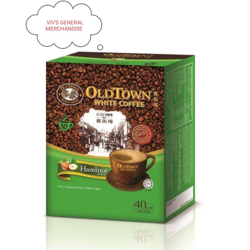 Old Town White Coffee Hazelnut ( 40g x 10s ) Shopee Philippines