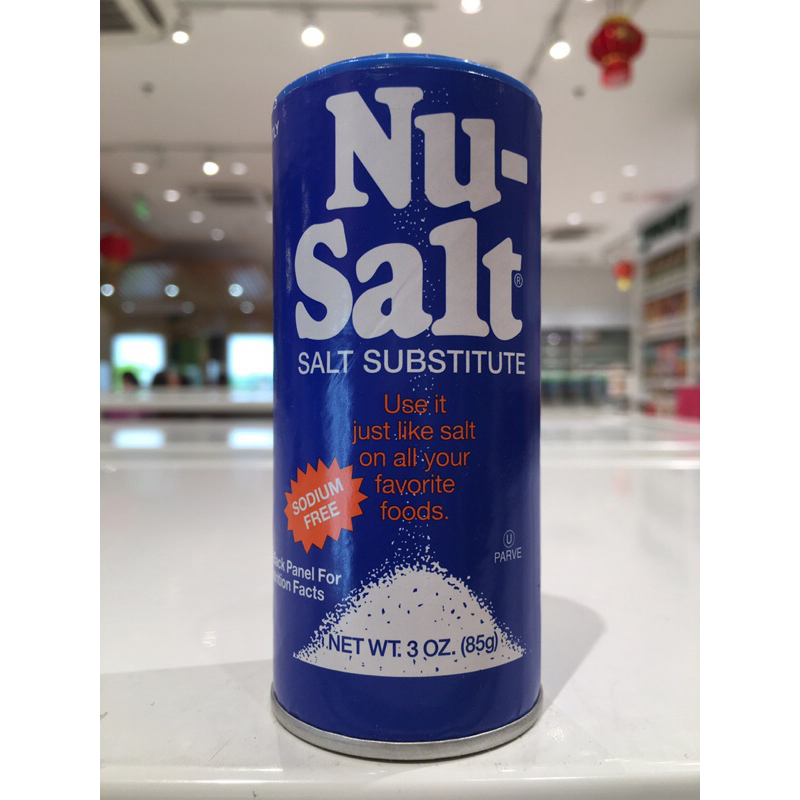 NuSalt (salt substitute) sodium free 3oz Shopee Philippines