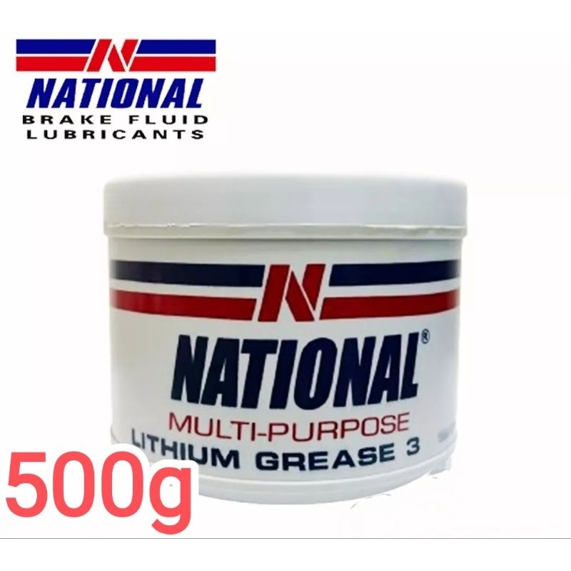 NATIONAL MULTI PURPOSE LITHIUM GREASE 3 500g Shopee Philippines