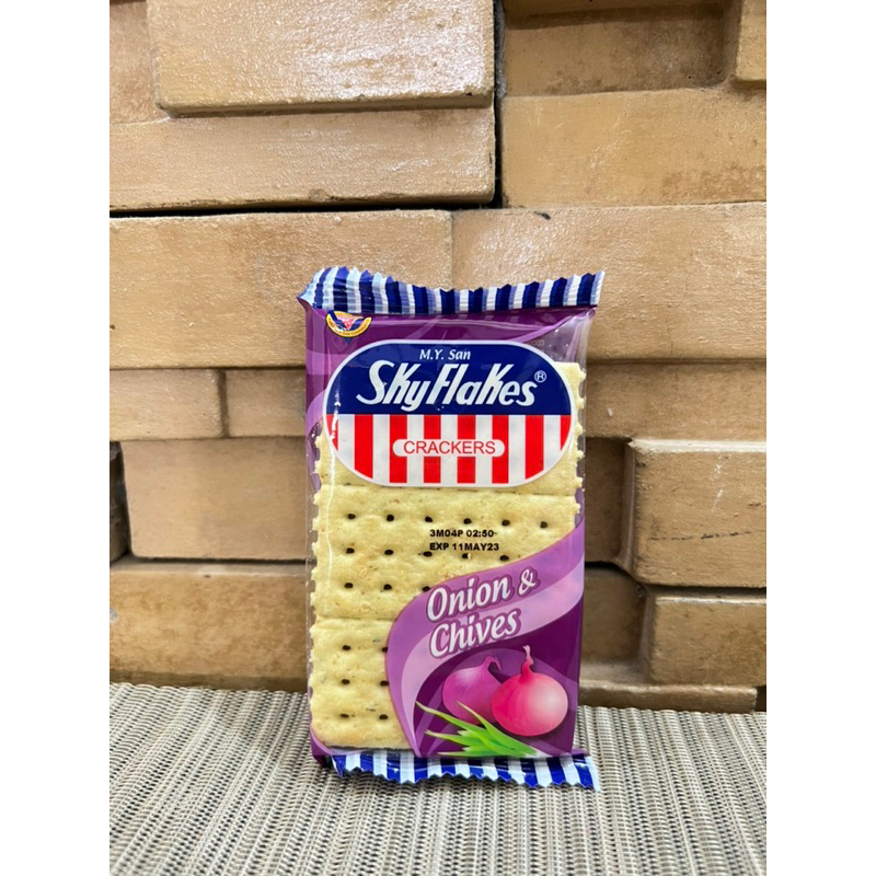 Skyflakes Crackers Onion & Chives flavor 25g Shopee Philippines