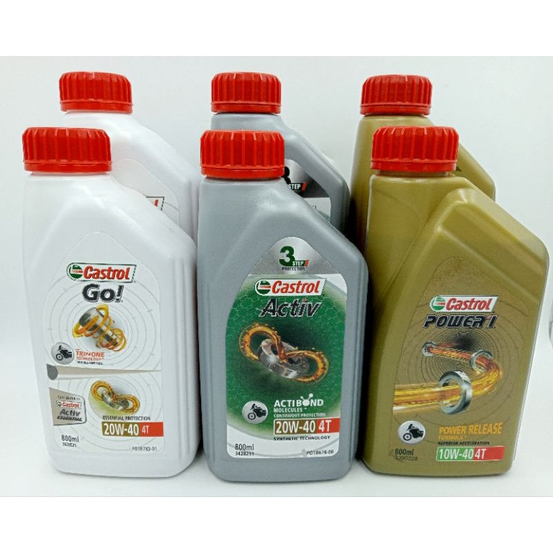 Castrol MotorCycle Oil 1L | Shopee Philippines