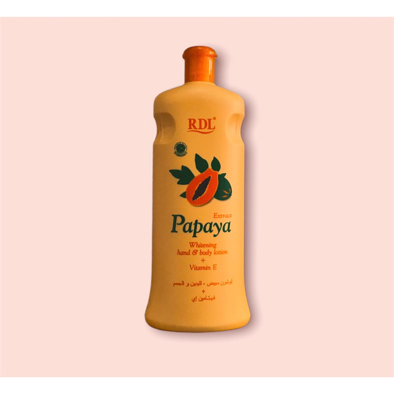 RDL Papaya Extract(Lotion) Shopee Philippines