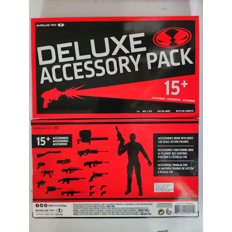 McFarlane Toys Pacchetto Accessori 3 Per Action Figure | Scala 17,8 Cm | Equipaggiamento Extra Per Collezionisti